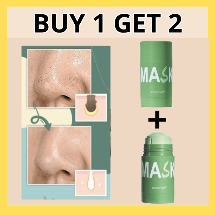 🎁 Buy 1 Get 1 Free! Deep Cleansing Green Tea Mask