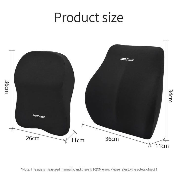 Drive in Total Comfort – Premium Memory Foam Car Cushions