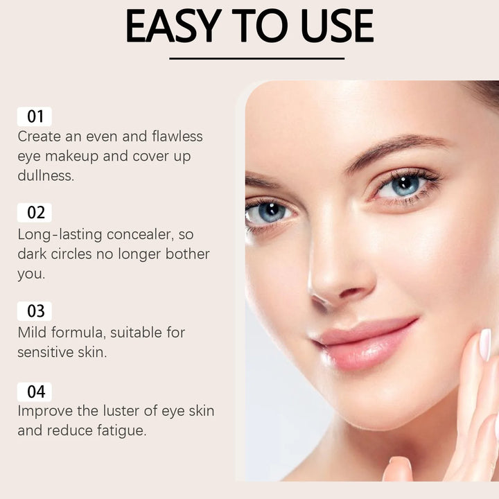 Hydrating Concealer – Long Lasting, Brightening & Flawless Coverage for Dark Circles, Acne & Pores